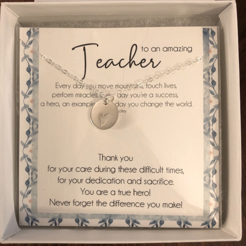 Teacher Necklace - amazing teacher
